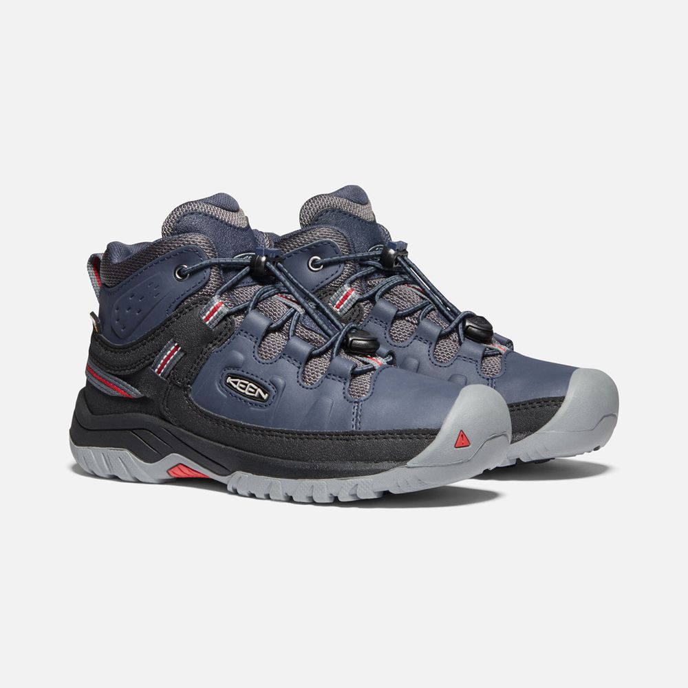Keen Vandringskängor Barn Blå - Targhee Waterproof - 826405DEV
